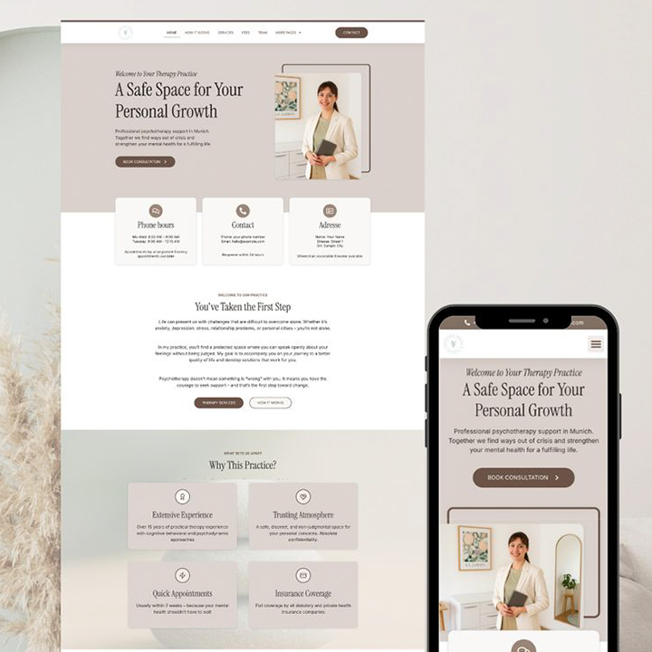 Single Page Website Design Services